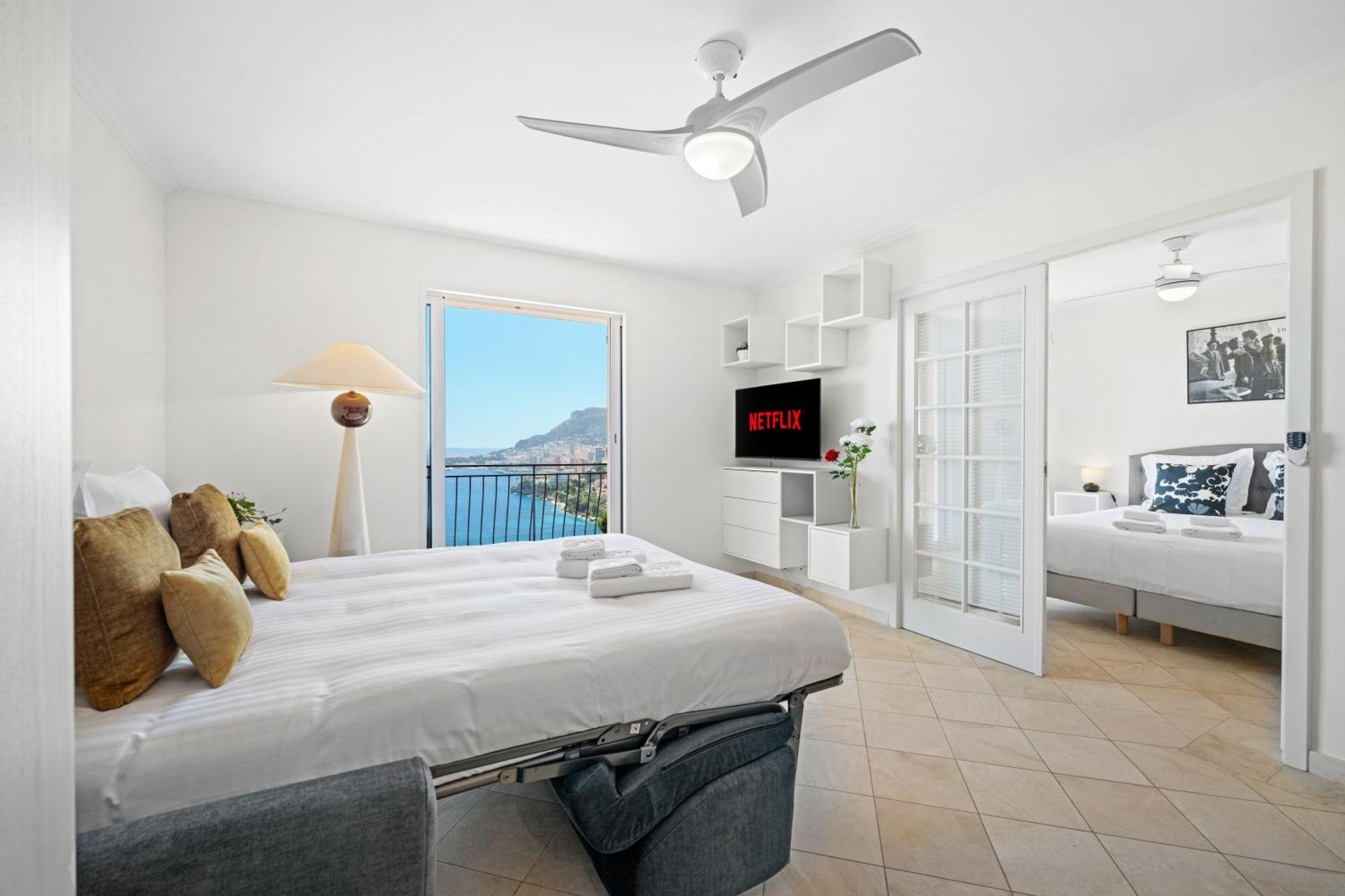 Le Coq Gabriel - Parking - Amazing View Apartment Roquebrune-Cap-Martin Luaran gambar